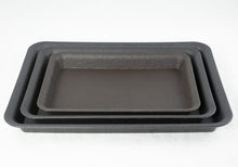 Mixed Rectangular Plastic Humidity/Drip Tray - 7" to 15.5"
